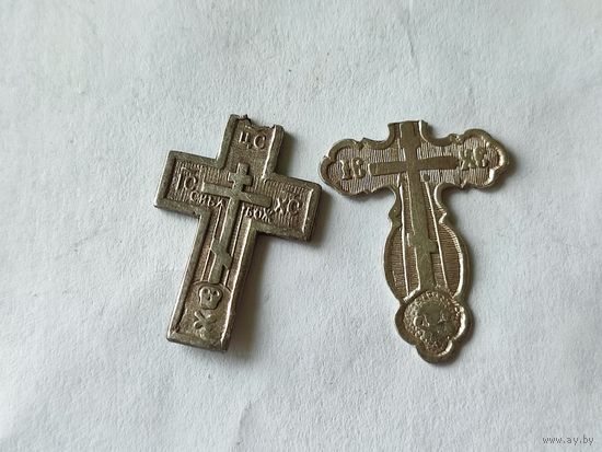 Крестики, 84 проба, серебро.