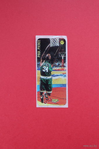 Наклейка баскетбол из 90-х PAUL PIERCE