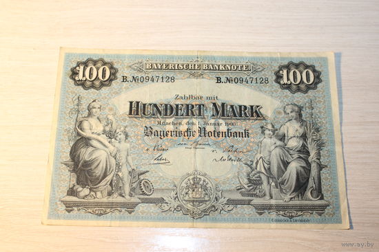 100 марок 1900 года, Германия.