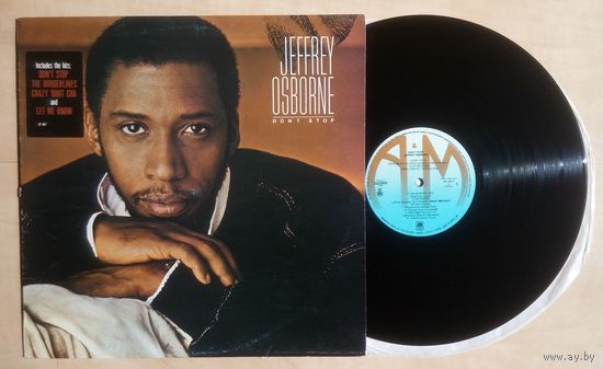 JEFFREY OSBORNE - Don't Stop (YUGOSLAVIA винил LP 1984)