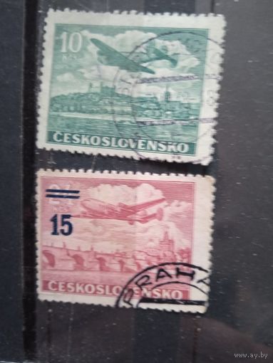 Чехословакия самолеты 2марки
