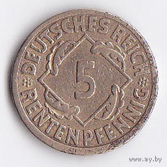 5 рентенпфенниг 1924 А