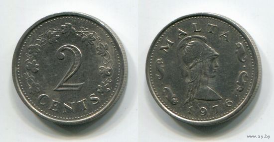 Мальта. 2 цента (1976, XF)