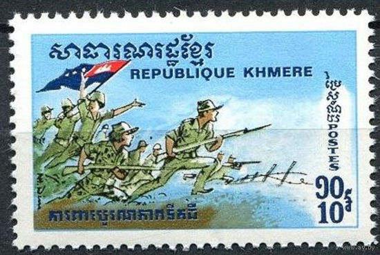 Камбоджа 1971** Победа Кхмерской революции (Mi 291)