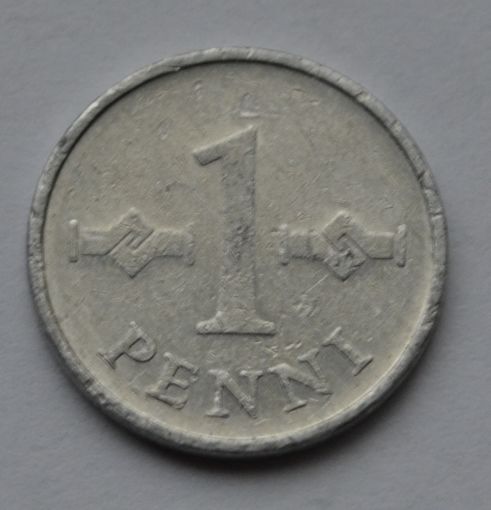 Финляндия, 1 пенни 1972 г.