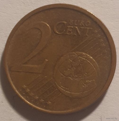 Испания 2001 2 евро цента