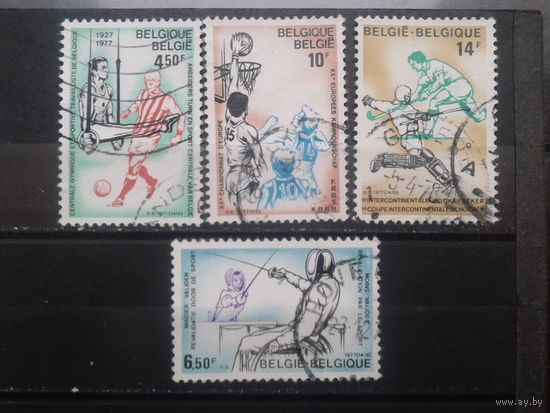 Бельгия 1977 Спорт Полная серия