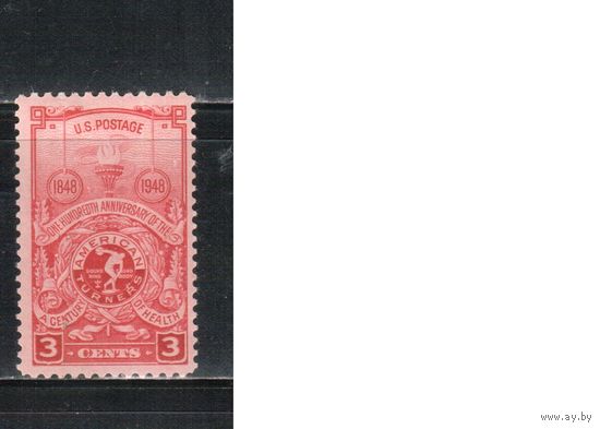 США-1948, (Мих.592),  * , Спорт (одиночка)