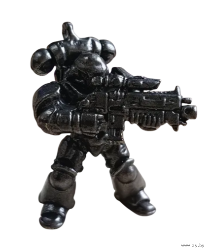 Статуэтка миниатюра Космодесантник Металл/сплав