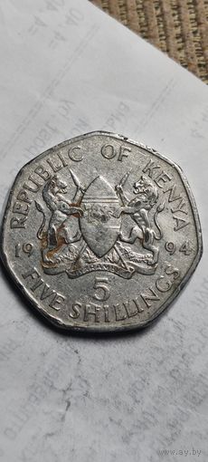 Кения 5 шиллинг 1994