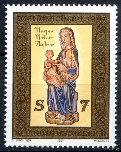 Австрия 1997 Рождество Серия 1 м. MNH (ОРЛ