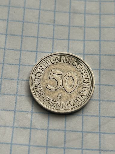 50 пфеннигов 1988 года