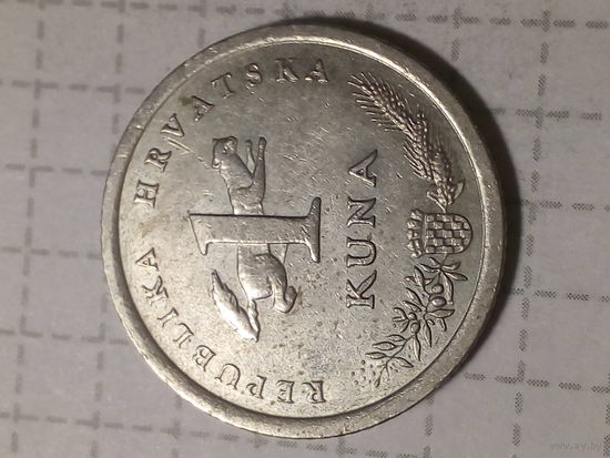 1 куна Хорватия  1995 год
