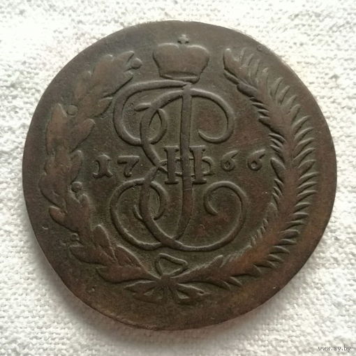 5 копеек 1766 ММ