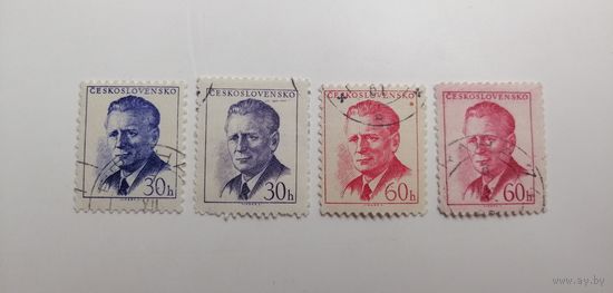 Чехословакия 1958. Президент А.Новотны.