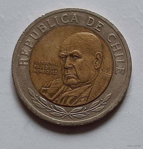 500 песо 2001 г. Чили