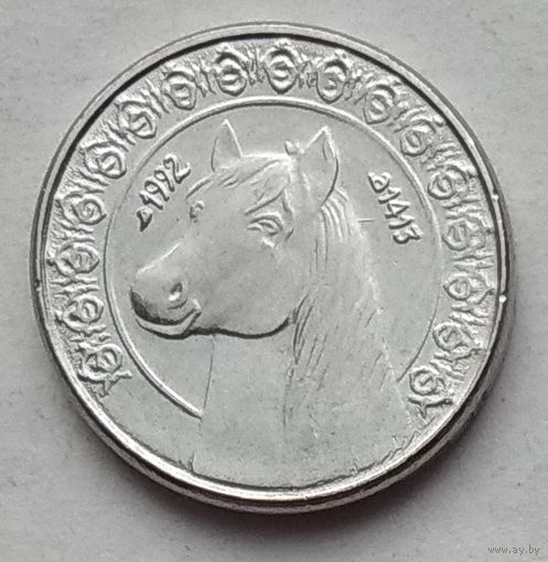 Алжир 1/2 динара 1992 г. Лошадь