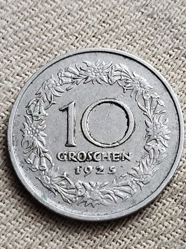 Распродажа - 10 грошей 1925г.,Австрия,Первая Республика (Шиллинг) (1925 - 1938)