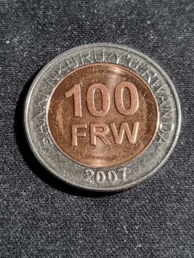 Руанда 100 франков 2007 Unc