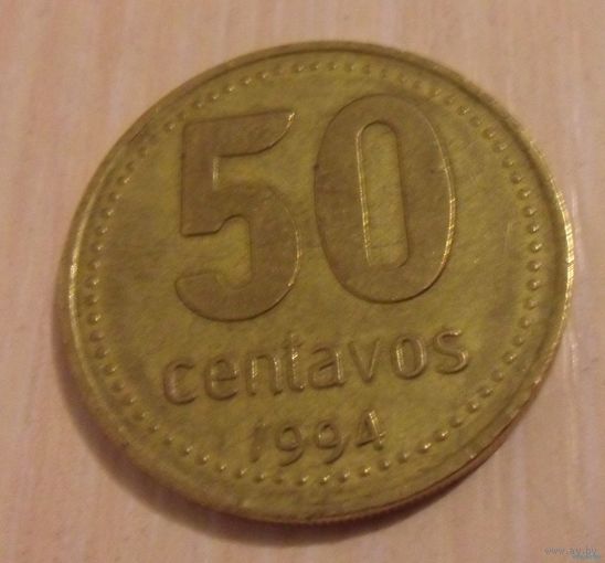 50 сентаво Аргентина 1994 г.в.