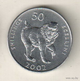 Сомали 50 шиллинг 2002