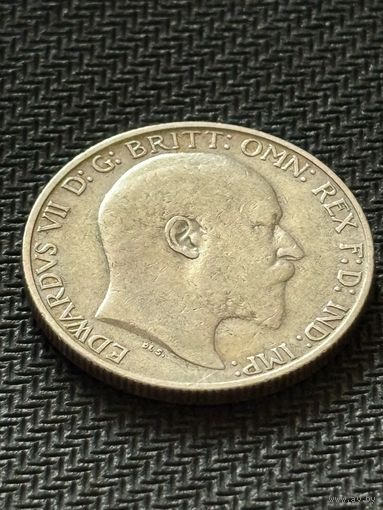 Великобритания 2 шиллинга (флорин), 1902 - 1910