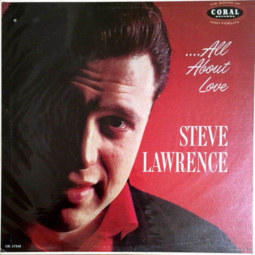 Steve Lawrence – All About Love, LP, USA 1958
