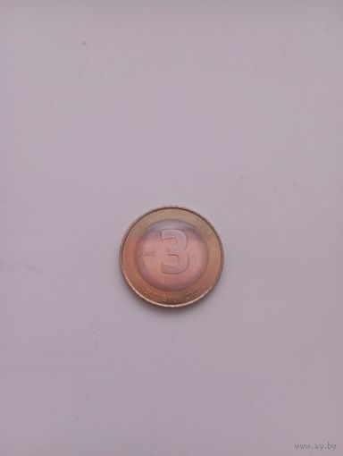 Словения 3 евро 2011 год (20 лет Независимости)