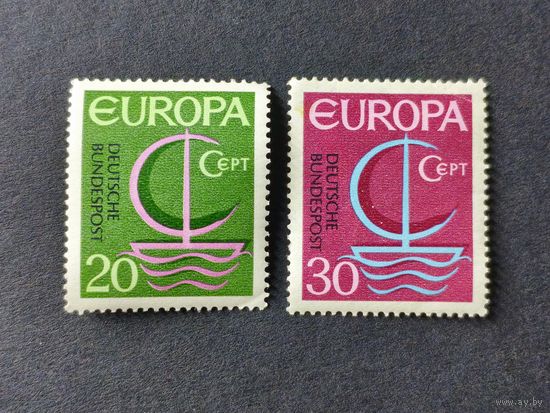 Германия 1966. Европа (C.E.P.T.) 1966 - Корабль. Полная серия