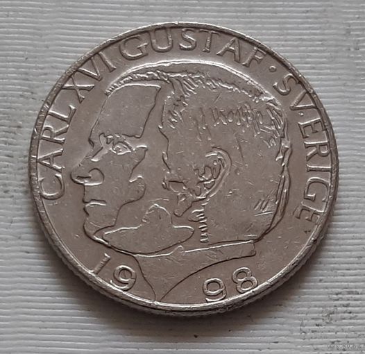 1 крона 1998 г. Швеция