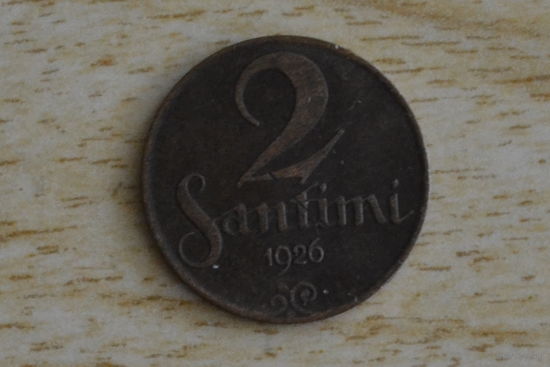 Латвия 2 сантима 1926
