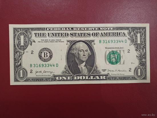 1 доллар США 2017 года, В(NEW YORK)