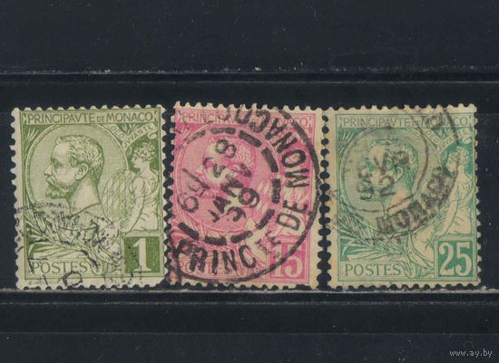 Монако 1891 Альберт I Стандарт #11,15-6
