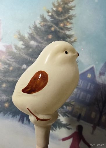 Елочная игрушка цыпленок