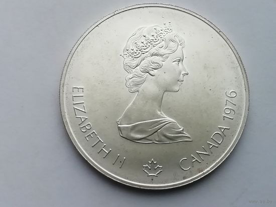 Канада 5 долларов 1976г  Монреаль 76.
