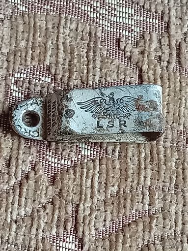 Жетон военный номерной немецкий