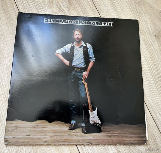 Виниловая пластинка Eric Clapton - just one night UK 1980 год
