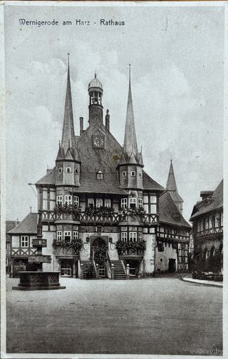 Открытка Германия Вернигероде