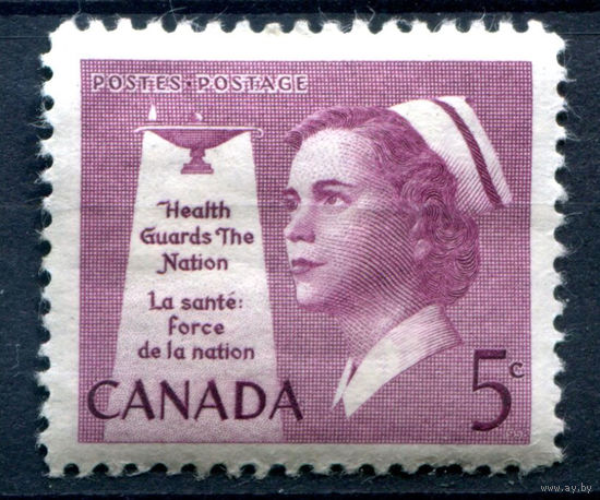 Канада - 1958г. - 50 лет объединению канадских медсестёр - 1 марка - полная серия, MH [Mi 327]. #3-WK-100-A-2
