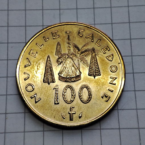 100 франков 1992 года Франция . Новая Каледония.