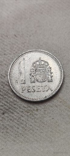 Испания 1 песета 1986