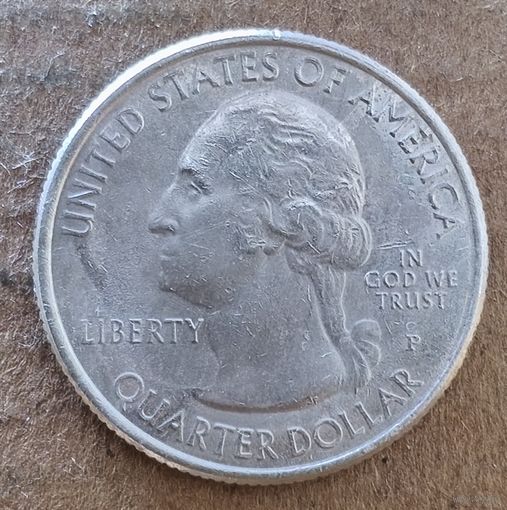 США квотер, 1/4 доллара 2019 г., Американский Мемориальный Парк, отметка МД: "Р" Филадельфия, UC# 110