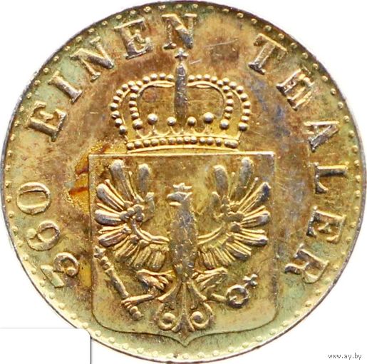 РАСПРОДАЖА!!! - ГЕРМАНИЯ ПРУССИЯ 1 пфенниг 1865 год