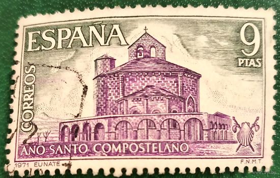 Испания 1971. Церковь Санта-Мария-де-Эунате XII