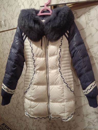 Куртка - пуховик женская, р-р 44 (S),  164-170