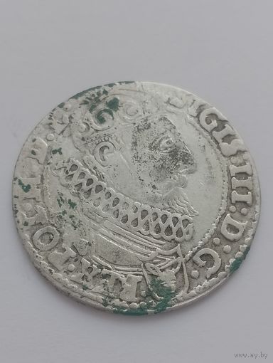 6 грошей 1627 года Сигизмунд III