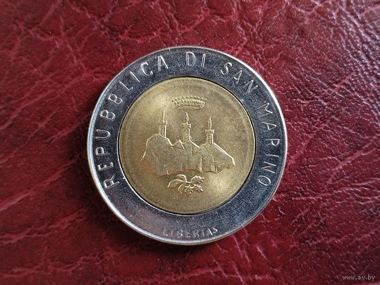 500 лир Сан-Марино 1986 г.