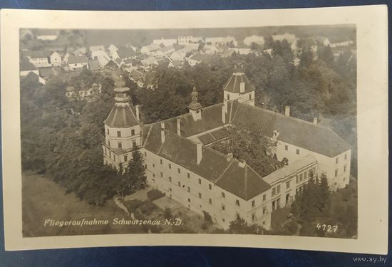 Германия 1942 открытка замок  Шварценау