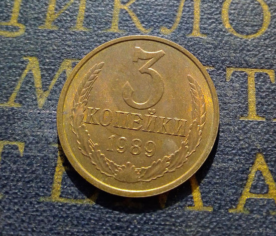 3 копейки 1989 СССР #37