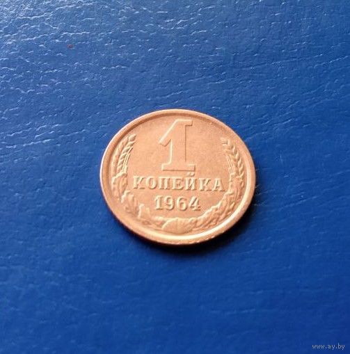 1 копейка 1964 год СССР (Состояние на фото)